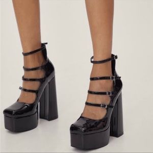 Jeffrey Campbell Xandra-Lo Platform Mary Janes